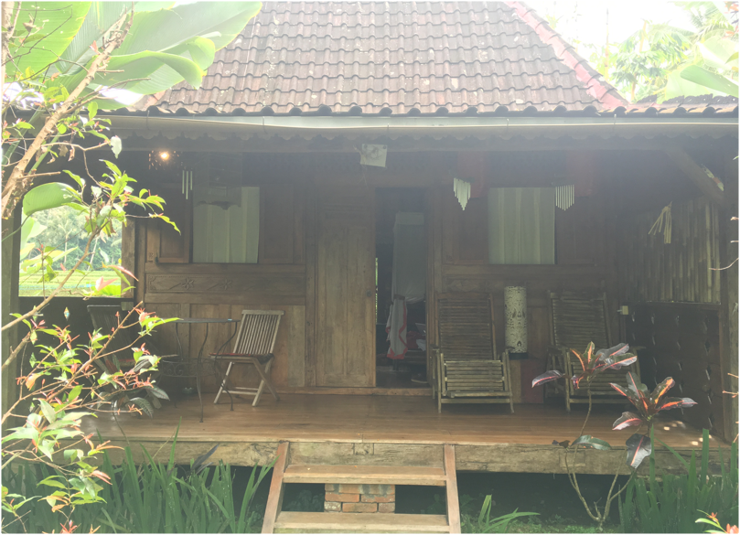 <img src=“bali.jpg" alt=“traditional balinese cottage in the middle of the rice field”>